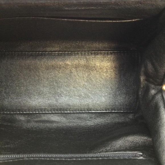 Chanel Kiss-lock Black Suede Leather Clutch - Picture 9 of 11